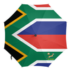 Заказать зонт в Москве. Зонт-трость с деревянной ручкой Южная Африка регби от rugby - готовые дизайны и нанесение принтов.