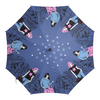 Заказать зонт в Москве. Зонт-трость с деревянной ручкой Модная девушка в розовом в городе от eszadesign - готовые дизайны и нанесение принтов.