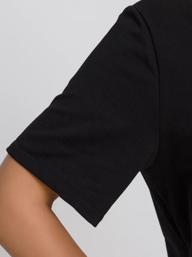 Заказать мужскую одежду в Москве. Tовар Черная футболка + шорты от BezPrinta  - готовые дизайны и нанесение принтов.