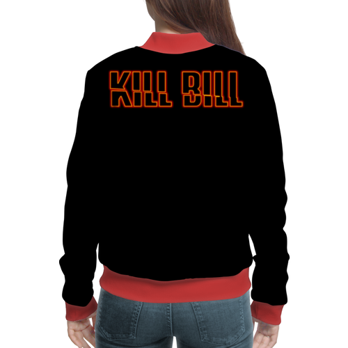 Заказать бомберы в Москве. Бомбер Kill Bill Design от balden - готовые дизайны и нанесение принтов.