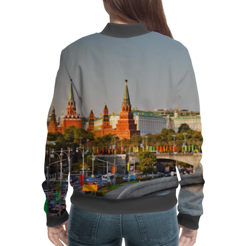 Заказать бомберы в Москве. Бомбер Moscow от Fil6 - готовые дизайны и нанесение принтов.