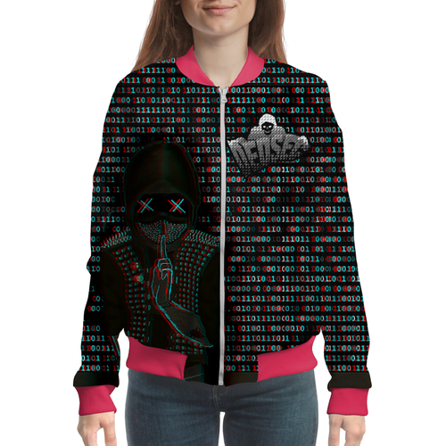 Заказать бомберы в Москве. Бомбер Watch Dogs 2 (3D) от balden - готовые дизайны и нанесение принтов.