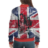 Заказать бомберы в Москве. Бомбер Union Jack Fun от Эль Сид - готовые дизайны и нанесение принтов.