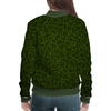 Заказать бомберы в Москве. Бомбер Листья от Елена Гришина - готовые дизайны и нанесение принтов.