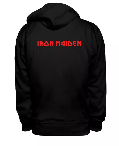 Заказать женскую толстовку в Москве. Женская толстовка Iron Maiden Band от Leichenwagen - готовые дизайны и нанесение принтов.