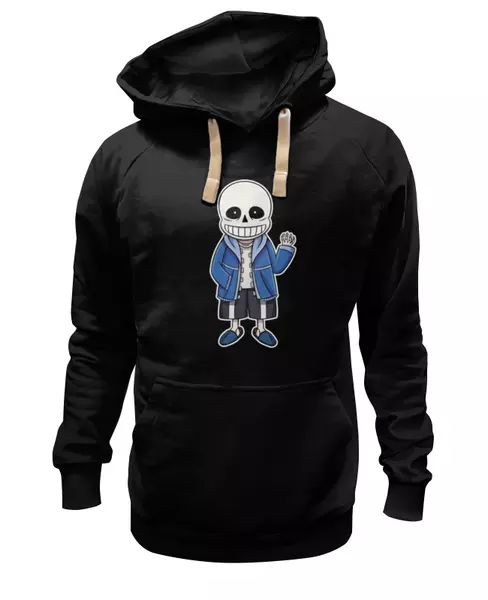Заказать женскую толстовку в Москве. Женская толстовка Санс (Undertale) от trugift - готовые дизайны и нанесение принтов.