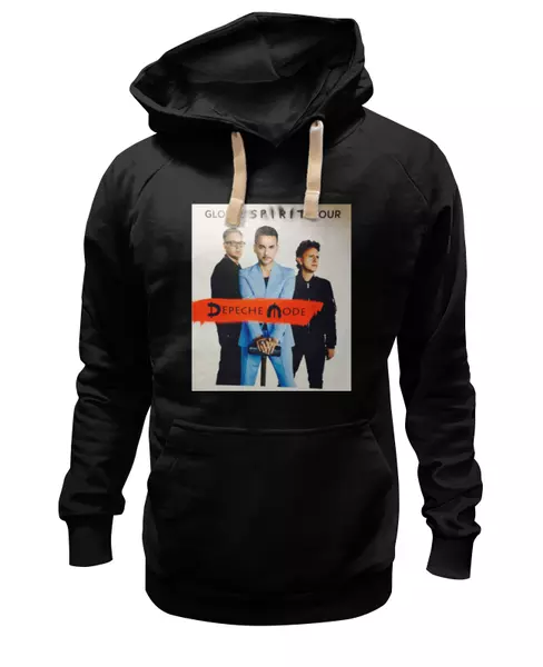Заказать женскую толстовку в Москве. Женская толстовка Depeche mode - Global Spirit Tour от Денис - готовые дизайны и нанесение принтов.