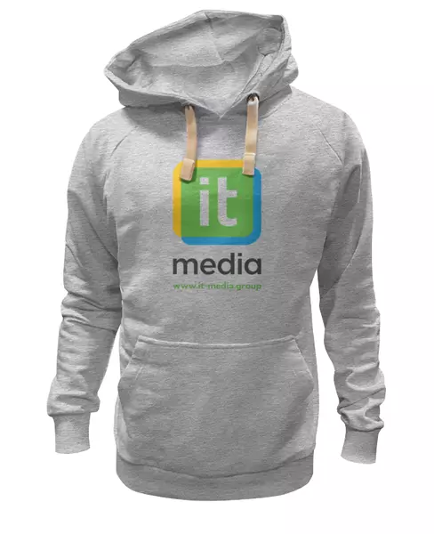 Заказать женскую толстовку в Москве. Женская толстовка it-media hoodie от Alcochat - готовые дизайны и нанесение принтов.