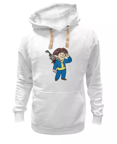 Заказать женскую толстовку в Москве. Женская толстовка Vault Boy от YellowCloverShop - готовые дизайны и нанесение принтов.