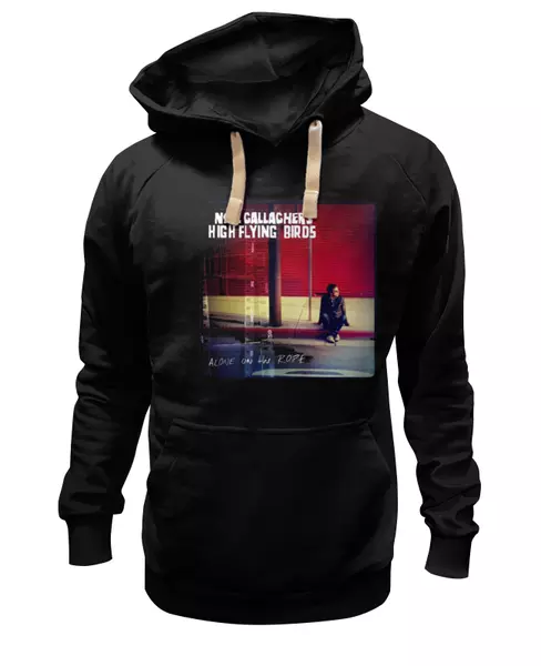 Заказать женскую толстовку в Москве. Женская толстовка Noel Gallagher's High Flying Birds от Денис - готовые дизайны и нанесение принтов.