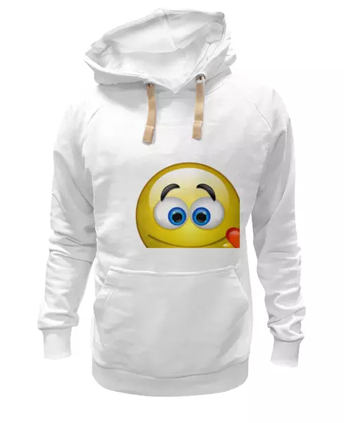 Заказать женскую толстовку в Москве. Женская толстовка "Smiley" от Abstractiya - готовые дизайны и нанесение принтов.