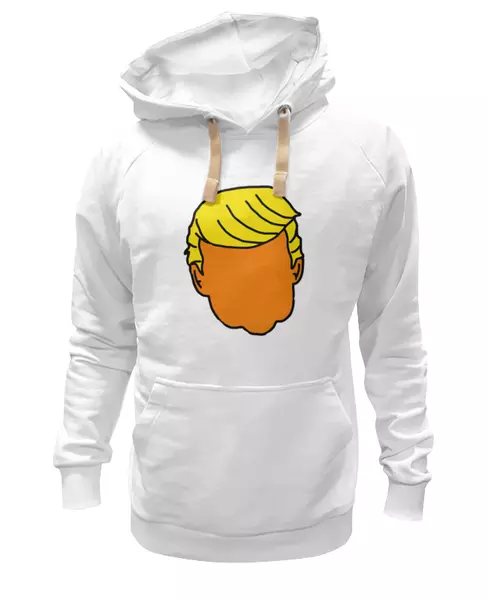 Заказать женскую толстовку в Москве. Женская толстовка Дональд Трамп от mystylez - готовые дизайны и нанесение принтов.