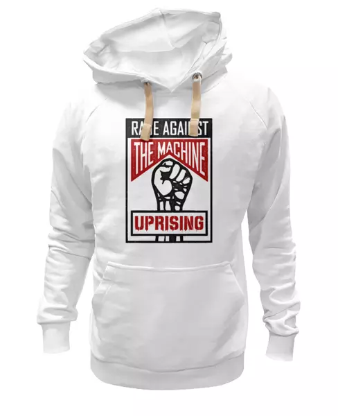 Заказать женскую толстовку в Москве. Женская толстовка Rage Against the Machine от geekbox - готовые дизайны и нанесение принтов.