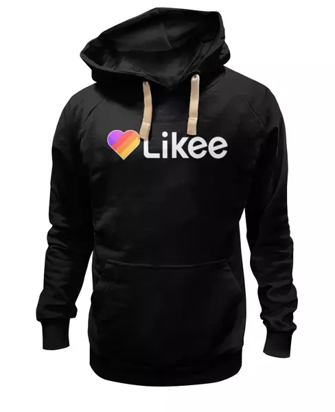 Заказать женскую толстовку в Москве. Женская толстовка Likee  от DESIGNER   - готовые дизайны и нанесение принтов.