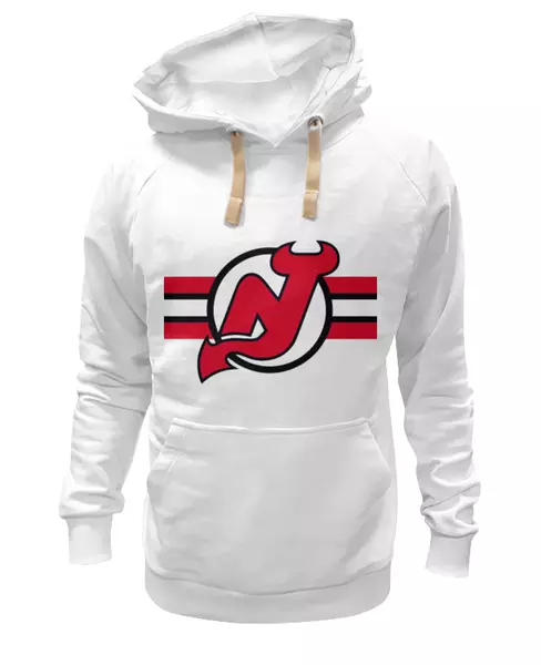 Заказать женскую толстовку в Москве. Женская толстовка New Jersey Devils от kspsshop - готовые дизайны и нанесение принтов.