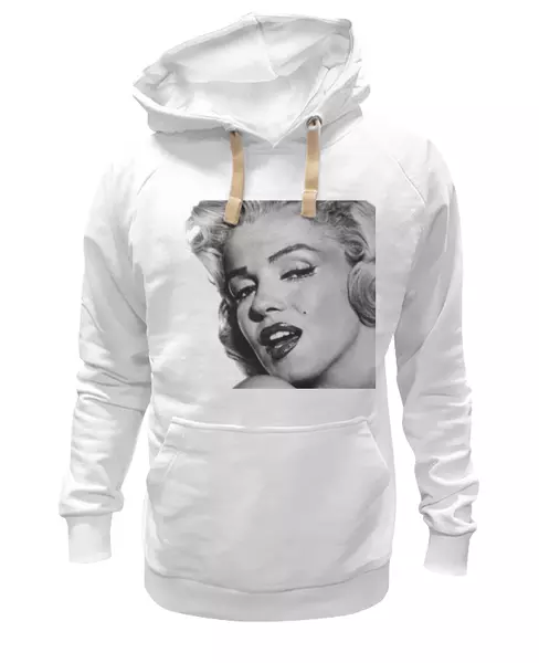 Заказать женскую толстовку в Москве. Женская толстовка Мэрилин Монро (Marilyn Monroe) от Дмитрий Светличный - готовые дизайны и нанесение принтов.