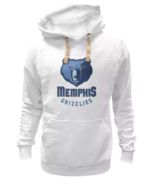 Заказать женскую толстовку в Москве. Женская толстовка Memphis Grizzlies от BURNSHIRTS - готовые дизайны и нанесение принтов.