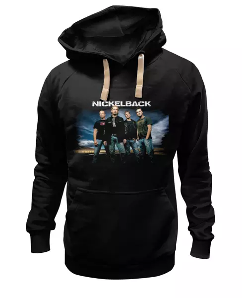 Заказать женскую толстовку в Москве. Женская толстовка Nickelback от Денис - готовые дизайны и нанесение принтов.