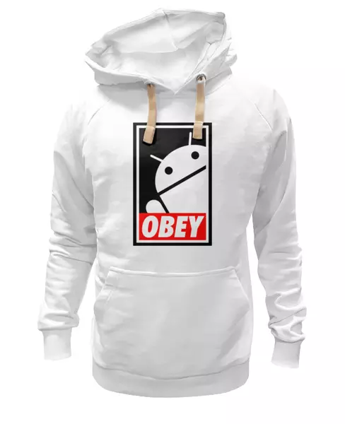 Заказать женскую толстовку в Москве. Женская толстовка Android (Obey) от coolmag - готовые дизайны и нанесение принтов.