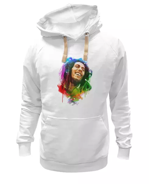 Заказать женскую толстовку в Москве. Женская толстовка Bob Marley от print_not_dead - готовые дизайны и нанесение принтов.