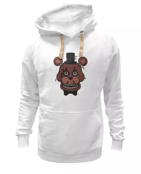 Заказать женскую толстовку в Москве. Женская толстовка Freddy Fazbears (Пять ночей у Фредди) от trugift - готовые дизайны и нанесение принтов.
