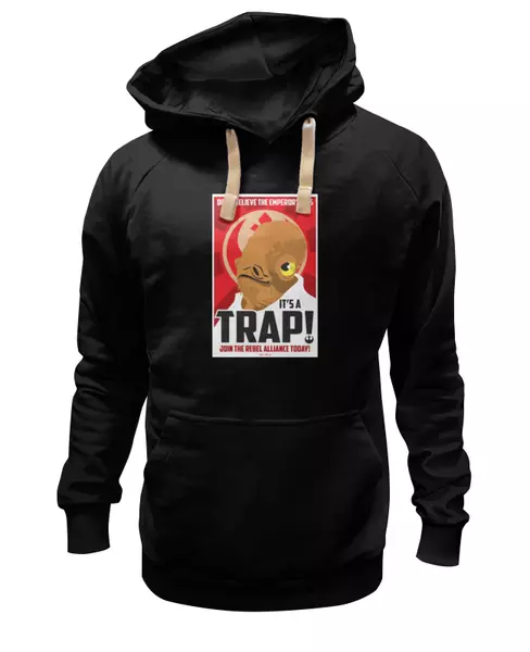 Заказать женскую толстовку в Москве. Женская толстовка It's a Trap! от originals - готовые дизайны и нанесение принтов.