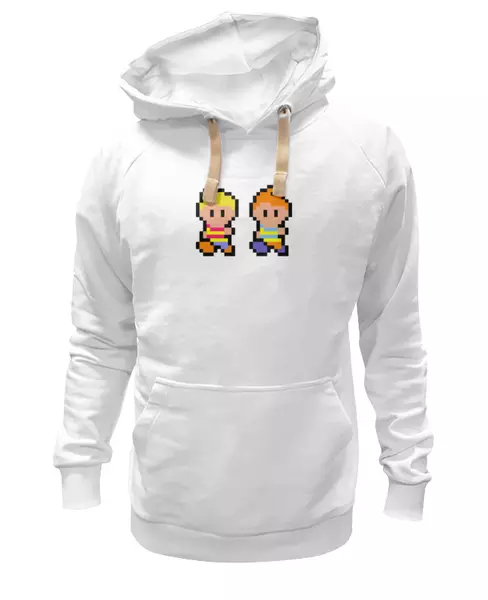 Заказать женскую толстовку в Москве. Женская толстовка Лукас и Клаус (Mother 3) от fanart - готовые дизайны и нанесение принтов.