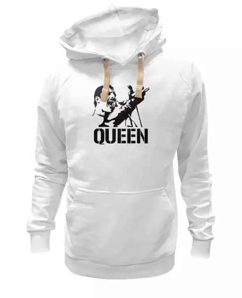 Заказать женскую толстовку в Москве. Женская толстовка Freddie Mercury - Queen от Leichenwagen - готовые дизайны и нанесение принтов.