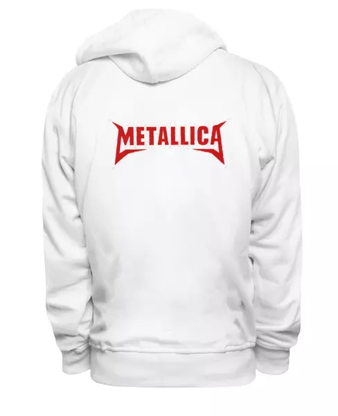 Заказать женскую толстовку в Москве. Женская толстовка Metallica от Leichenwagen - готовые дизайны и нанесение принтов.