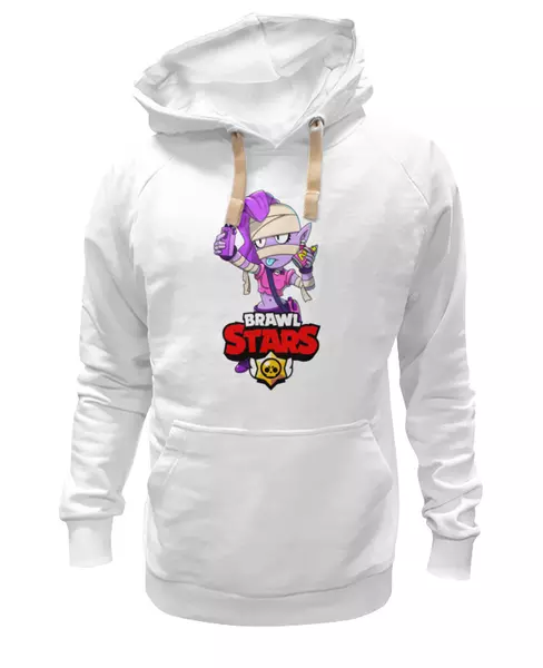 Заказать женскую толстовку в Москве. Женская толстовка BRAWL STARS EMZ от geekbox - готовые дизайны и нанесение принтов.
