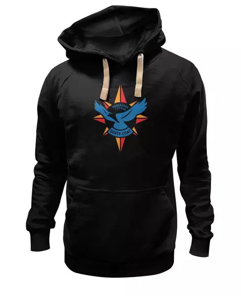 Заказать женскую толстовку в Москве. Женская толстовка Sokolov hoodie black от garrissonds@gmail.com - готовые дизайны и нанесение принтов.