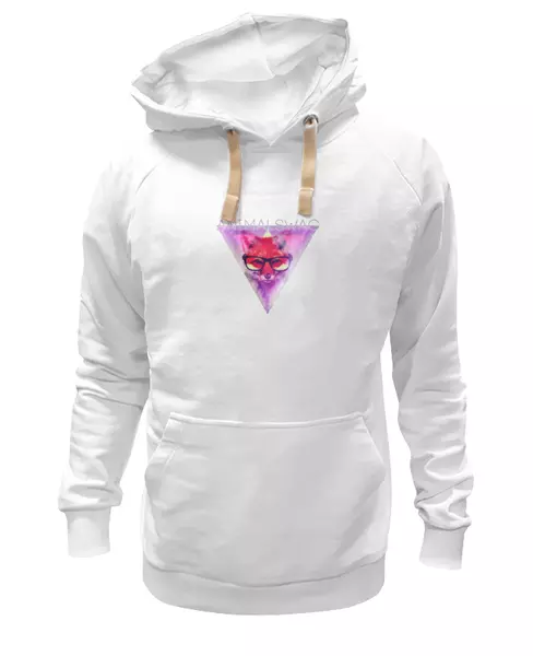 Заказать женскую толстовку в Москве. Женская толстовка "ANIMALSWAG" collection: fox от Octopuslabel - готовые дизайны и нанесение принтов.