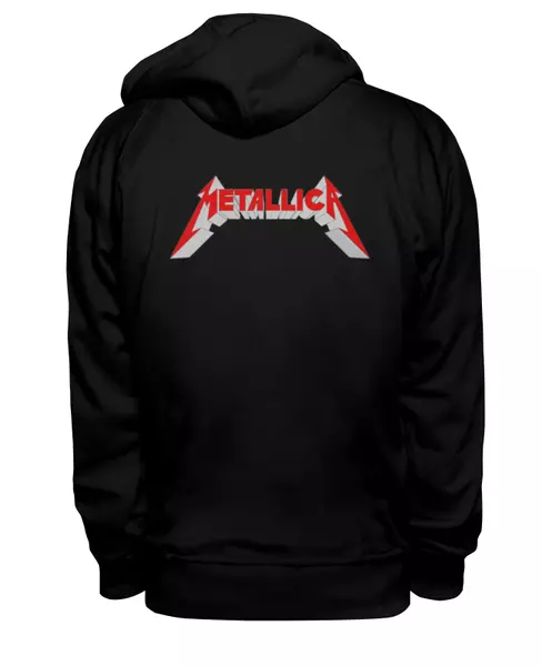 Заказать женскую толстовку в Москве. Женская толстовка Metallica от Leichenwagen - готовые дизайны и нанесение принтов.