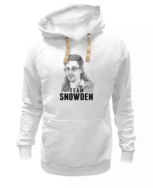 Заказать женскую толстовку в Москве. Женская толстовка Edward Snowden от Leichenwagen - готовые дизайны и нанесение принтов.