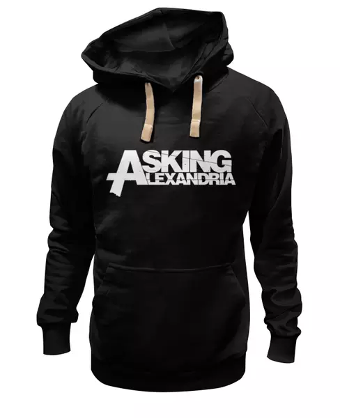 Заказать женскую толстовку в Москве. Женская толстовка Asking Alexandria от BURNSHIRTS - готовые дизайны и нанесение принтов.