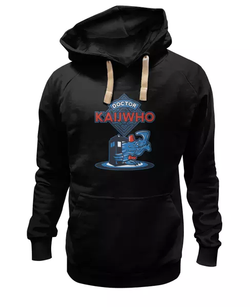Заказать женскую толстовку в Москве. Женская толстовка Doctor Who x Kaiju от coolmag - готовые дизайны и нанесение принтов.
