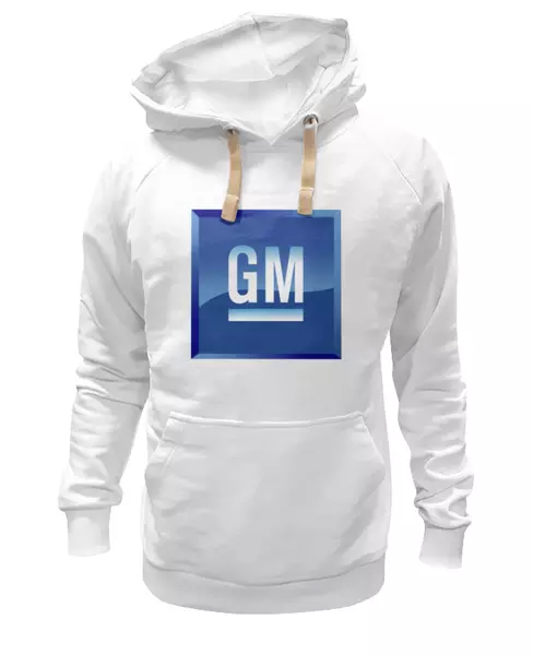Заказать женскую толстовку в Москве. Женская толстовка GM. General Motors от Garry - готовые дизайны и нанесение принтов.