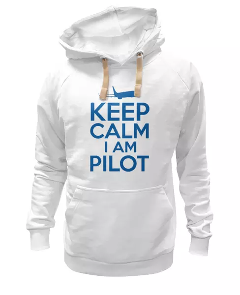 Заказать женскую толстовку в Москве. Женская толстовка KEEP CALM I'm a pilot - Boeing 737 от SkyWay Aviation Clothing RUS  - готовые дизайны и нанесение принтов.