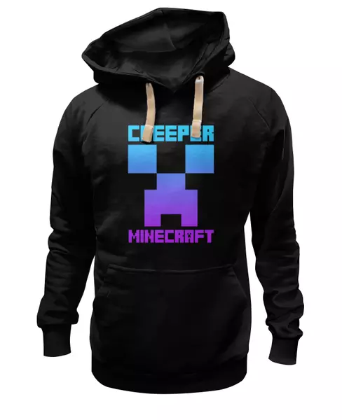 Заказать женскую толстовку в Москве. Женская толстовка MINECRAFT CREEPER от weeert - готовые дизайны и нанесение принтов.