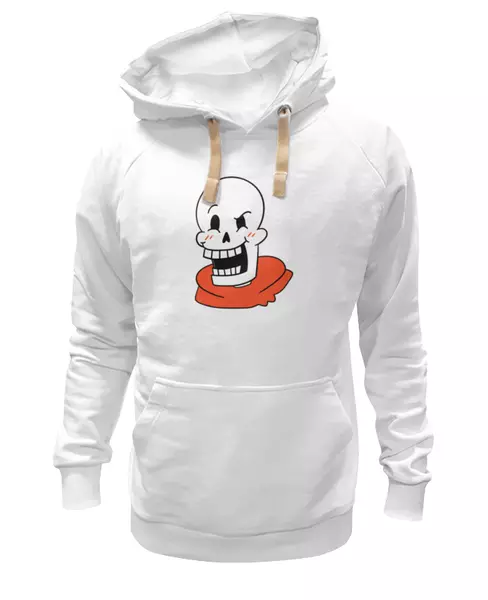 Заказать женскую толстовку в Москве. Женская толстовка Папирус (Undertale) от trugift - готовые дизайны и нанесение принтов.