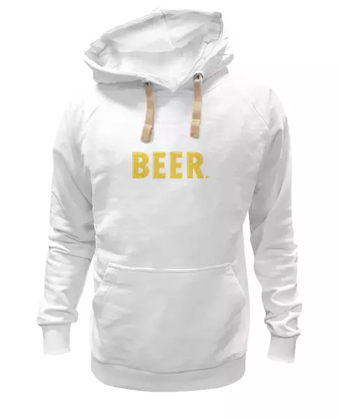 Заказать женскую толстовку в Москве. Женская толстовка Hello Beer от skynatural - готовые дизайны и нанесение принтов.