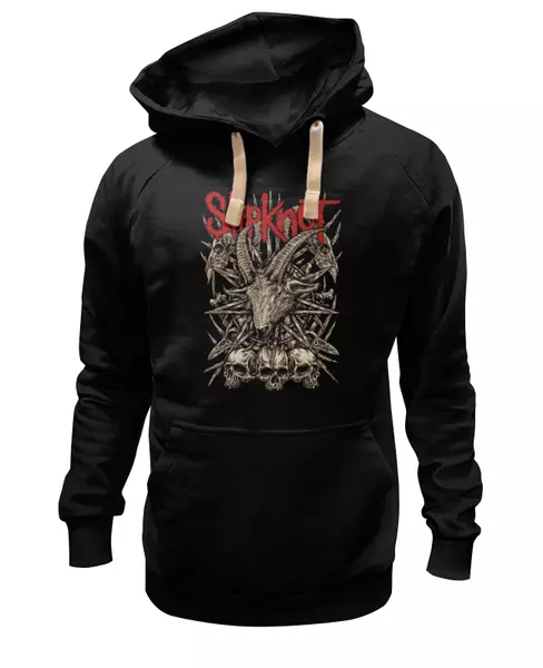 Заказать женскую толстовку в Москве. Женская толстовка Slipknot от geekbox - готовые дизайны и нанесение принтов.