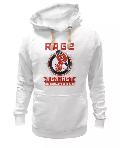 Заказать женскую толстовку в Москве. Женская толстовка Rage Against the Machine от geekbox - готовые дизайны и нанесение принтов.