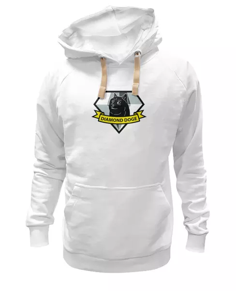 Заказать женскую толстовку в Москве. Женская толстовка Diamond Doge (Metal Gear Solid) от fanart - готовые дизайны и нанесение принтов.