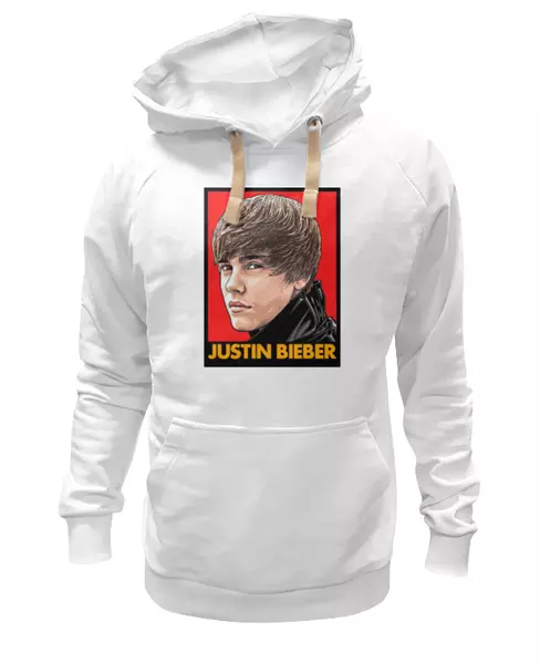 Заказать женскую толстовку в Москве. Женская толстовка Justin Bieber от Leichenwagen - готовые дизайны и нанесение принтов.