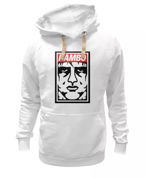 Заказать женскую толстовку в Москве. Женская толстовка Рэмбо (Rambo) от coolmag - готовые дизайны и нанесение принтов.