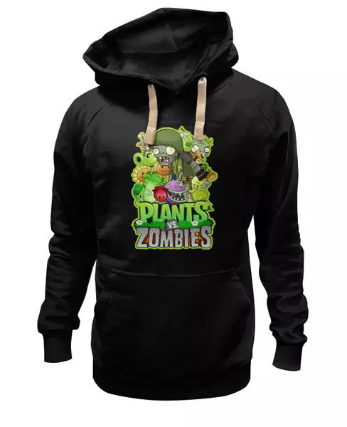 Заказать женскую толстовку в Москве. Женская толстовка PLANTS VS ZOMBIES от geekbox - готовые дизайны и нанесение принтов.