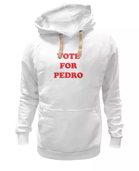 Заказать женскую толстовку в Москве. Женская толстовка Vote For Pedro от coolmag - готовые дизайны и нанесение принтов.