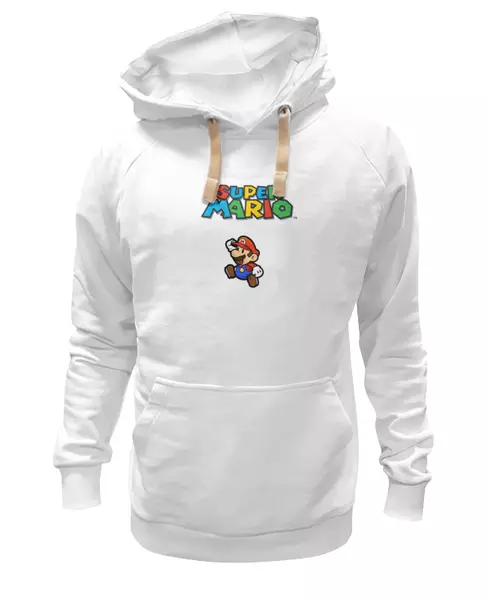 Заказать женскую толстовку в Москве. Женская толстовка Super Mario от elvis - готовые дизайны и нанесение принтов.