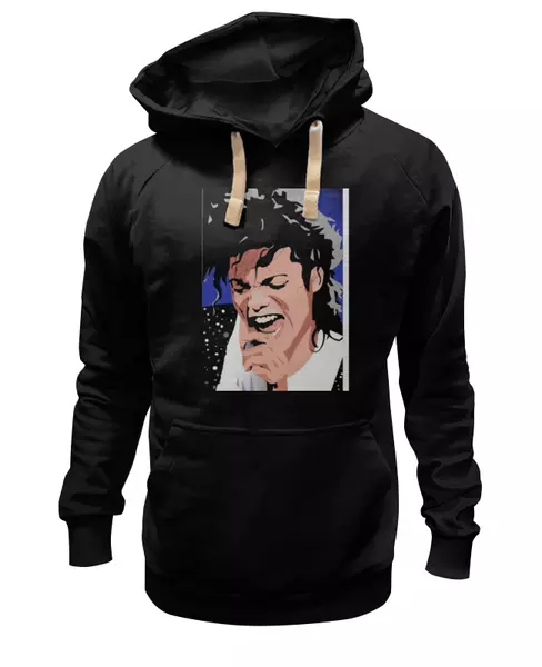 Заказать женскую толстовку в Москве. Женская толстовка Michael Jackson  от KinoArt - готовые дизайны и нанесение принтов.